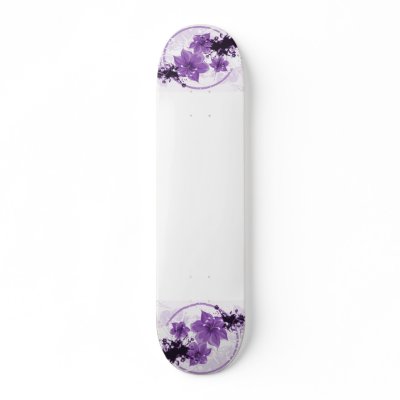 3 Pretty Flowers - Purple by VoXeeD