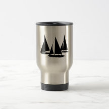 3 Sailboats Coffee Mug