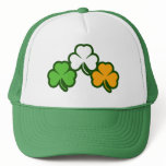 3 Shamrock Mesh Hat