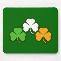 3 Shamrock Mouse Pad