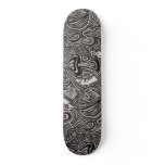 #3 - Skulls & Psychedelic Lines skateboards