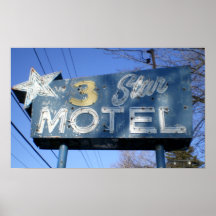 3 Star Motel Posters