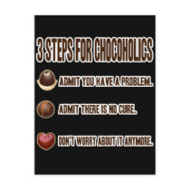 3 STEPS FOR CHOCOHOLICS