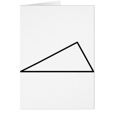 3 triangle greeting cards by Tomaniac