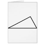 3 triangle cards