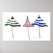 3 Umbrellas Posters & Prints