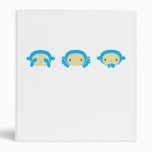 3 Wise Monkeys Binders