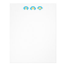 3 Wise Monkeys Personalized Letterhead