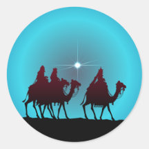 3 WISEMEN & STAR by SHARON SHARPE Stickers