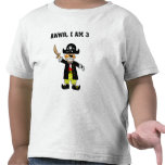 3 year old pirate boy t shirts
