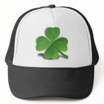 3D 4 Leaf Clover Mesh Hat