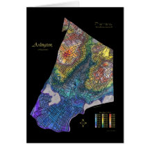 "3D Arlington" Note Cards