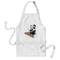 3d Baby Panda Xylophone Apron