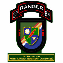 3d Bn, 75th Ranger Regiment - Airborne Acrylic Cut Outs
