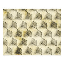 3D Boxes Sketch Style Illustration Photograph