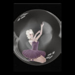 3D Bubble Ballerina 2 invitations