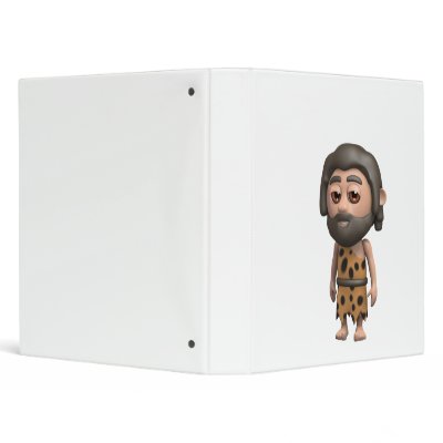 3d Caveman Stands by StoneageDaydream