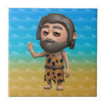 3d Caveman Waves tiles