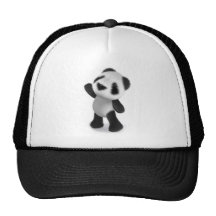 3d Cute Baby Panda Reaches for some Sweets! Hat
