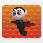3d Dracula Flies Tonight! Mousepads