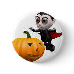 3d Dracula Pumpkin