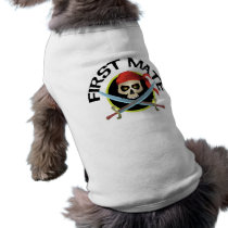 3D First Mate Dog T-shirt