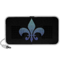 3D Fleur De Lis Speaker