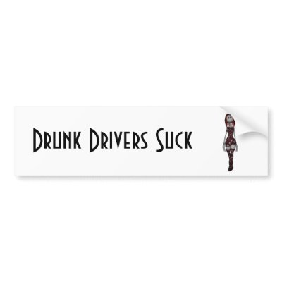 3D Freaky Bonga Doll - Redhead Bumper Sticker by VoXeeD
