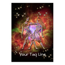 3D Gemini - Zodiac Sign - Astrological Sign Business Cards