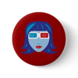 3D Girl Buttons