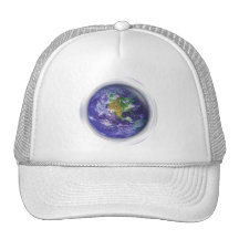 3D Globe Hat