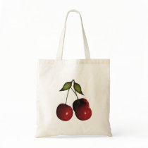3D Halftone Cherries Bags