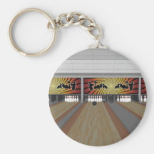 3D Model: Bowling Alley: Keychain