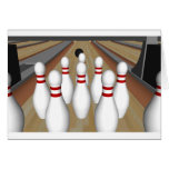 3D Model: Bowling Pins on Lane: