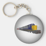 3D Model: Freight Train: Railroad: Keychain