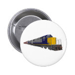 3D Model: Freight Train: Railroad: Pinback Buttons