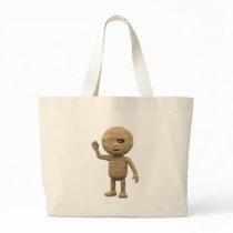 3d-mummy-wave canvas bag