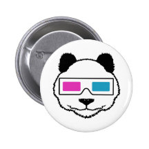3D Panda Buttons