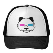 3D Panda hats