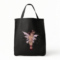 3D Pink Pixie 3 Tote Bag