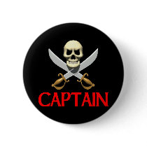 3D Pirate Captain Buttons