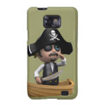 3d Pirate Ship Ahoy! (editable) Samsung Galaxy S Covers