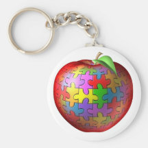3D puzzle Apple Porte-clé