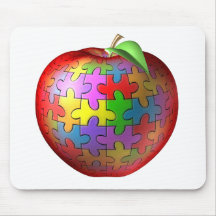 3D puzzle Apple Tapis De Souris