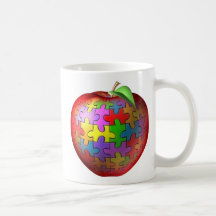 3D puzzle Apple Tasses