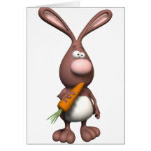 3D Rabbit Card
