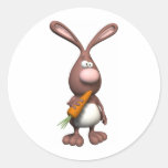 3D Rabbit Sticker