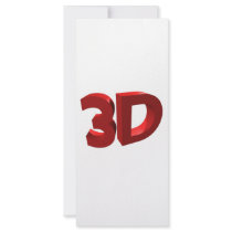 3D RACK CARD TEMPLATE
