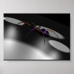 3D Spider Poster
