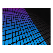 3D Squares Grid Layout Invite